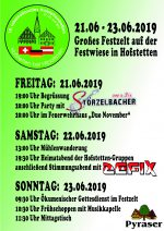 18. Internationales Hofstettentreffen 2019 Heimatverein Hofstetten Treffen Plakat A3_NEU
