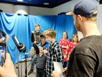 Rother Kinder schnuppern Radioluft Foto: Antenne Bayern