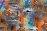 „NATURGEWALTEN“ des KUNST.TREFF HIP Jahresausstellung KUNST.TREFF HIP 2019 Collage Liane Leupold-Schneider