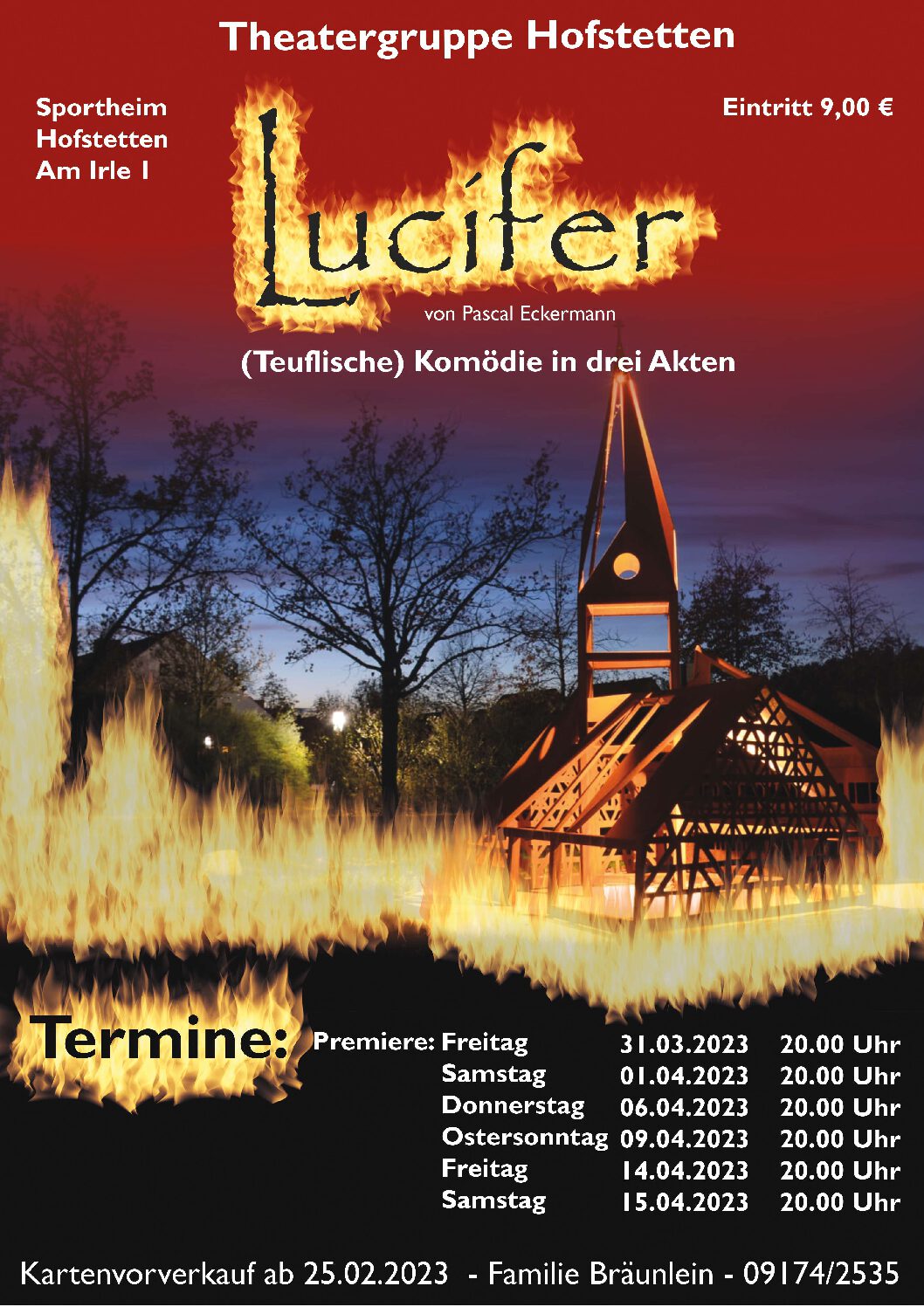 Endlich wieder Theater in Hofstetten– zweiter Anlauf für „Lucifer“